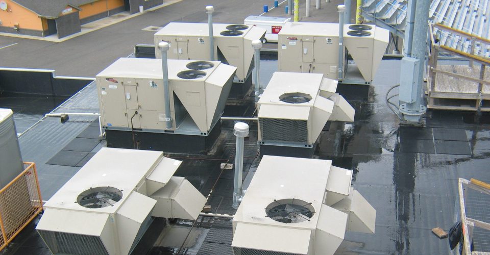 Iowa Speedway rooftop Units