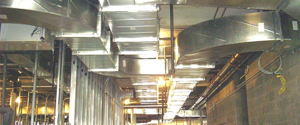 Marshalltown YMCA ductwork
