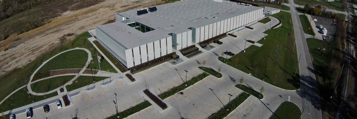 Des Moines Municipal Services Center Aerial View